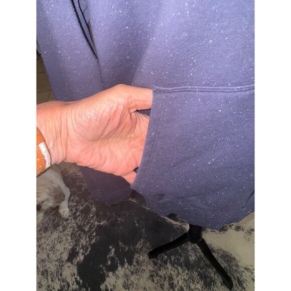 Under Armour Womens Purple Hoodie Sweatshirt Loose Fit M Athleisure Workout - Picture 8 of 8